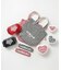 GINGHAM CHOPSTICKS AND SPOON SET
