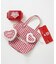 GINGHAM CHOPSTICKS AND SPOON SET