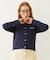 FLOWER ELBOW CARDIGAN