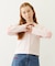 FLOWER ELBOW CARDIGAN