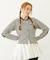 FLOWER ELBOW CARDIGAN