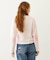 FLOWER ELBOW CARDIGAN