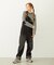FLOWER ELBOW CARDIGAN