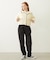 OPEN COLLAR CONTRAST TRIM KNIT CARDIGAN