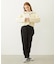 OPEN COLLAR CONTRAST TRIM KNIT CARDIGAN
