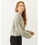OPEN COLLAR CONTRAST TRIM KNIT CARDIGAN