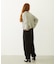 OPEN COLLAR CONTRAST TRIM KNIT CARDIGAN