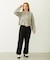 OPEN COLLAR CONTRAST TRIM KNIT CARDIGAN
