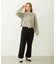 OPEN COLLAR CONTRAST TRIM KNIT CARDIGAN