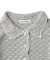 OPEN COLLAR CONTRAST TRIM KNIT CARDIGAN