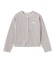 STRIPED FLOWER WAFFLE CARDIGAN