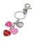 HEARTS KEYCHAIN