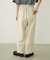 TUCK DENIM PANTS