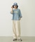 TUCK DENIM PANTS