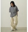 TUCK DENIM PANTS