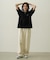 TUCK DENIM PANTS