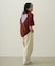 TUCK DENIM PANTS