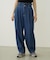 TUCK DENIM PANTS