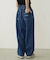 TUCK DENIM PANTS