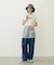 TUCK DENIM PANTS