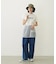 TUCK DENIM PANTS