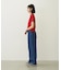 TUCK DENIM PANTS
