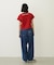 TUCK DENIM PANTS
