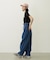 TUCK DENIM PANTS
