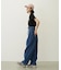 TUCK DENIM PANTS