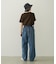 TUCK DENIM PANTS