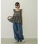 TUCK DENIM PANTS