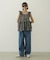 TUCK DENIM PANTS