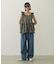 TUCK DENIM PANTS