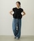 TUCK DENIM PANTS