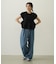 TUCK DENIM PANTS