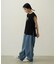 TUCK DENIM PANTS