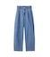TUCK DENIM PANTS