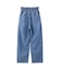 TUCK DENIM PANTS