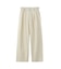 TUCK DENIM PANTS