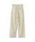 TUCK DENIM PANTS