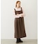 FAUX LEATHER TUCK DRESS