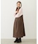 FAUX LEATHER TUCK DRESS