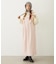 FAUX LEATHER TUCK DRESS