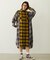 WASHED PANEL SHIRT DRESS