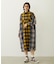 WASHED PANEL SHIRT DRESS