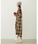 WASHED PANEL SHIRT DRESS