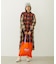 WASHED PANEL SHIRT DRESS
