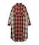 WASHED PANEL SHIRT DRESS