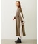SIDE LINE SWEAT DRESS