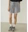 GINGHAM MINI SHORTS